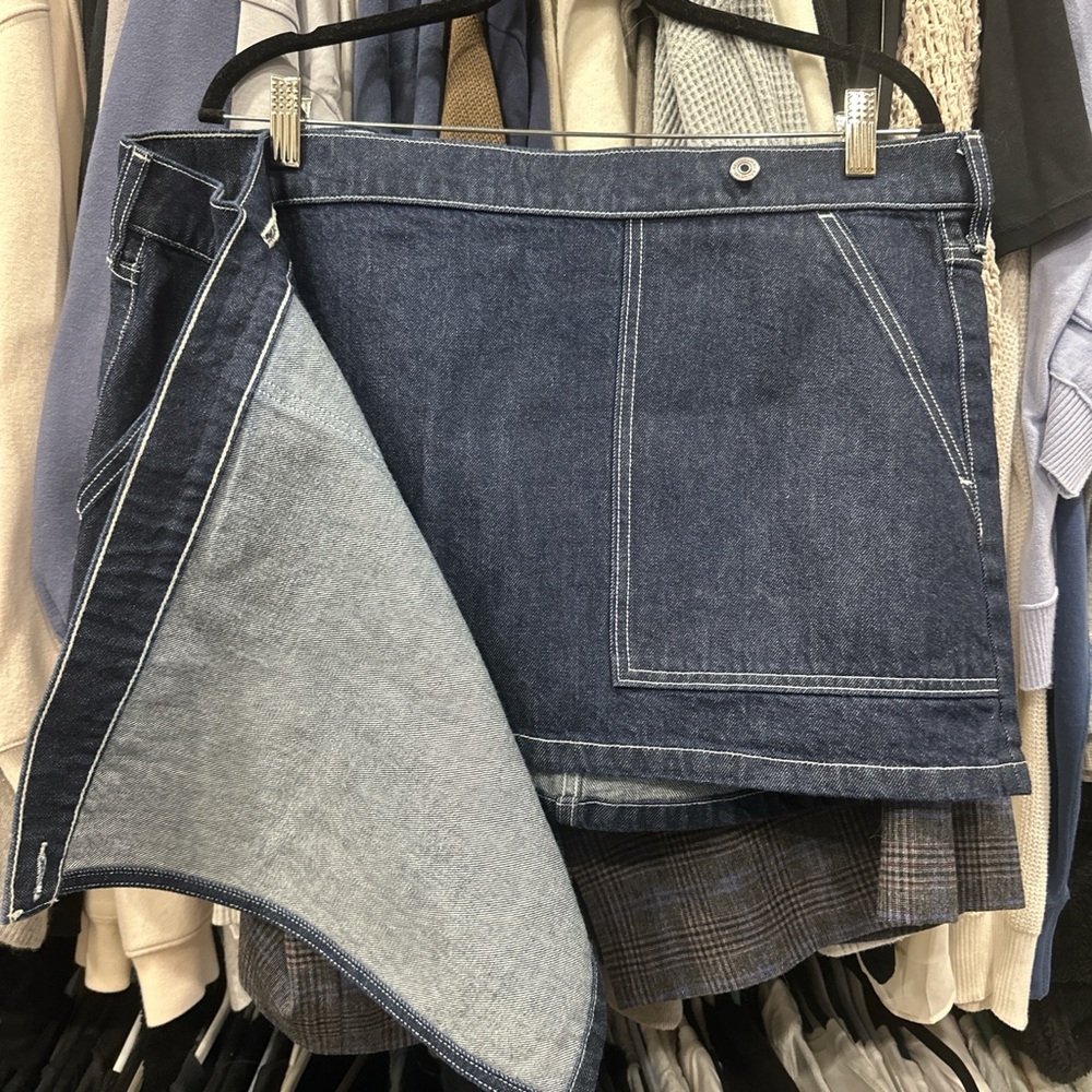 Abercrombie & Fitch Blue Denim Skirt - Picture 3 of 3
